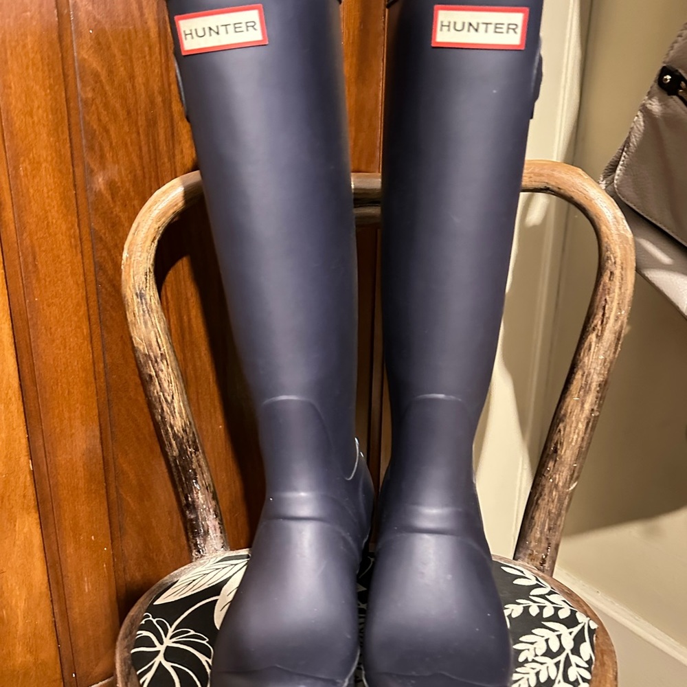 Hunter | Original Stripe Wellington Wellies